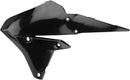 Powerflow Intake Radiator Shrouds Yamaha Black For Yamaha WR 250 F 2015-2019