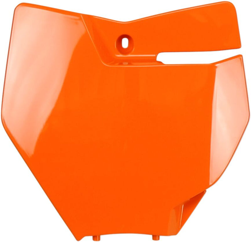 Replacement Front Number Plate Orange For KTM SX 125 16-22