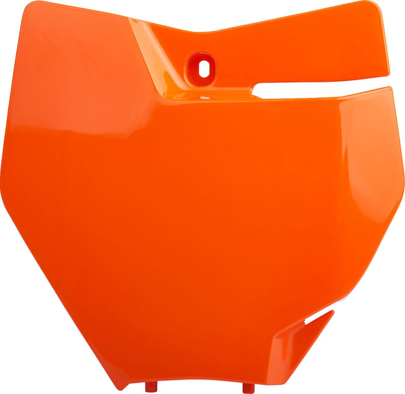 Front Number Plate Orange For KTM EXC 250 TPI