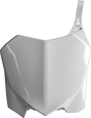 Front Number Plate OEM / White For Honda CRF 250 R 2010-2013