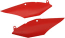 Side Number Panels Red For Honda CRF 250 R 2018-2021