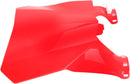 Stadium Number Plate With Fork Guards Red For Honda CRF 250 R