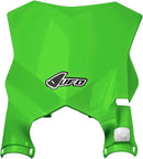 Stadium Number Plate With Fork Guards KX Green For Kawasaki KX 250