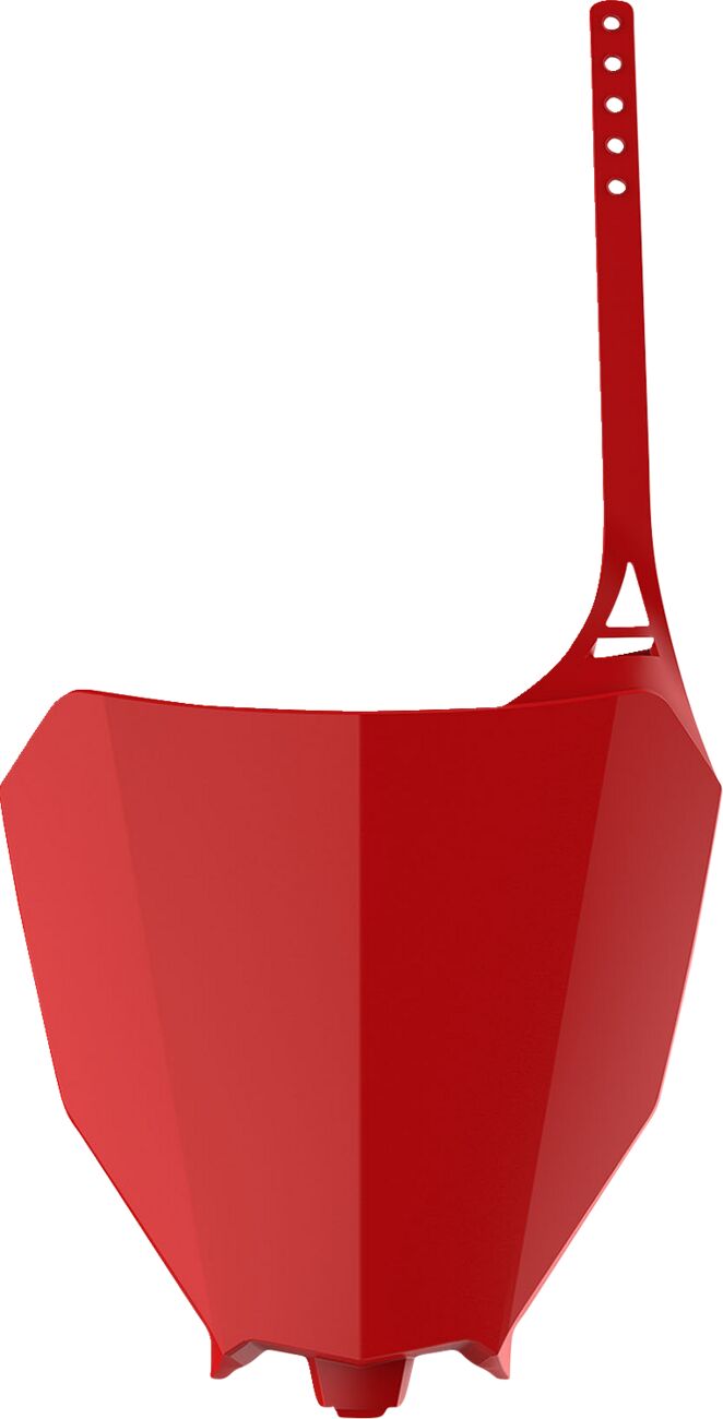 Front Number Plate Red CR04 For Honda CRF 250 RX