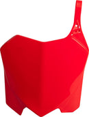 Front Number Plate Red CR04 For Honda CRF 250 R