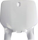 Front Number Plate OEM / White For Kawasaki KX 125 L