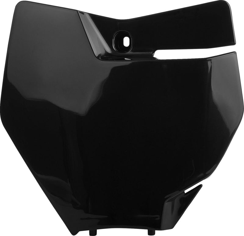 Front Number Plate Black For KTM EXC 250 TPI