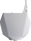 Front Number Plate White For Suzuki RM 125