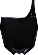 Front Number Plate Black For Yamaha YZ 125 X