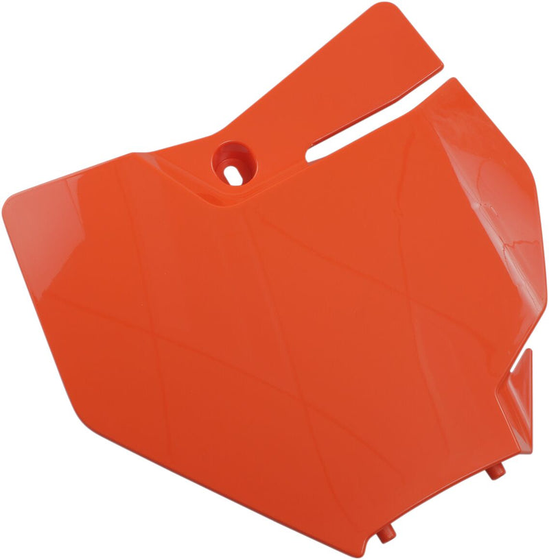 Replacement Front Number Plate KTM Orange For KTM SX 85 17/14