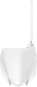 Front Number Plate White For Yamaha YZ 125