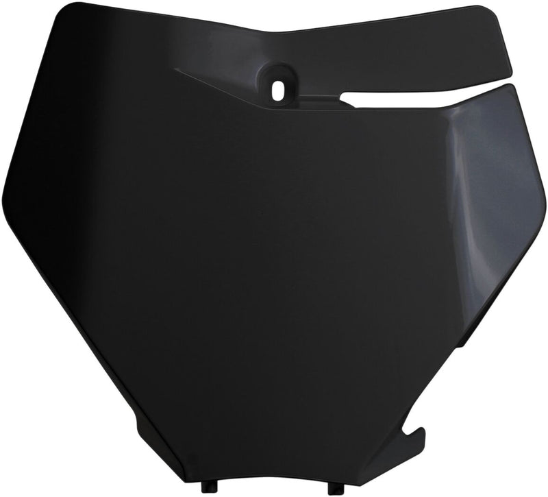 Replacement Front Number Plate Black For KTM SX 125 19-22