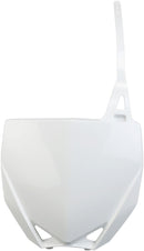 Replacement Front Number Plate White For Yamaha YZ 65