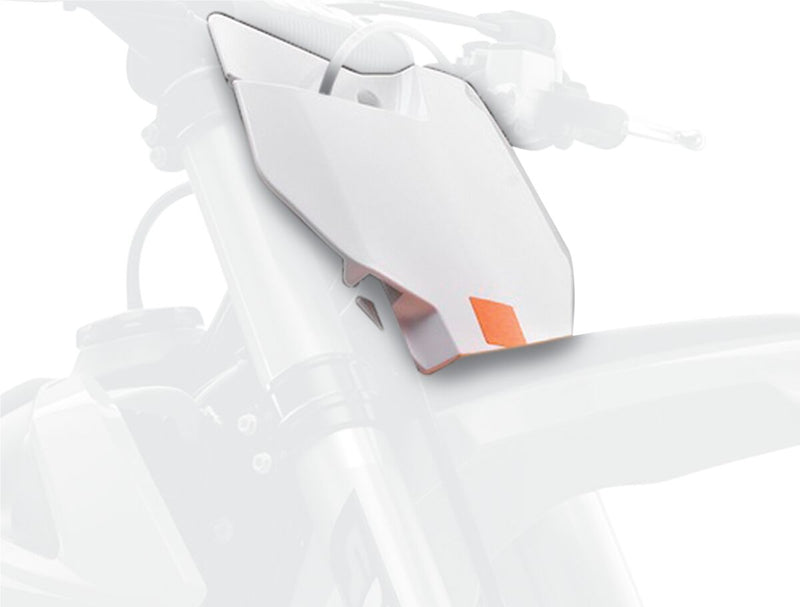 Front Number Plate White For KTM SX 125