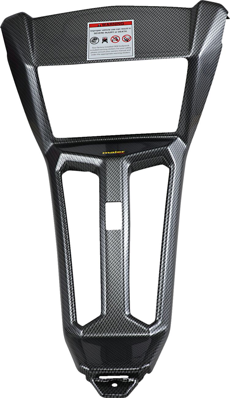 Replacement Console/Dash Plastic Black / Carbon Fiber For Yamaha YXZ 1000 R 2016-2023