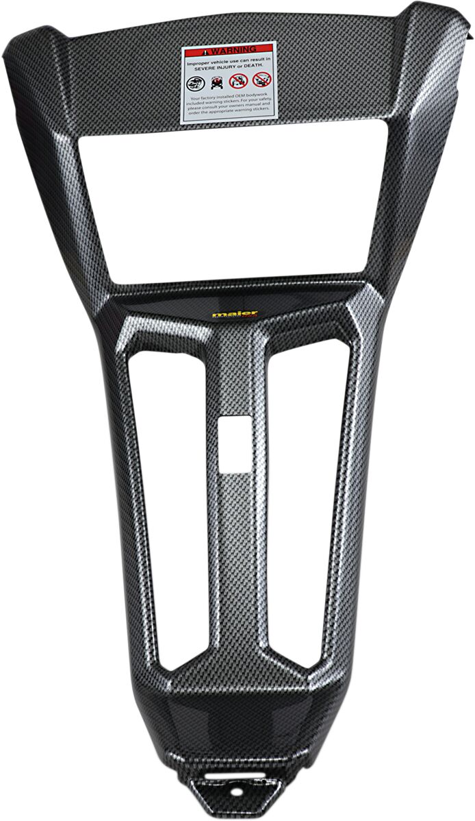 Replacement Console/Dash Plastic Black / Carbon Fiber For Yamaha YXZ 1000 R 2016-2023