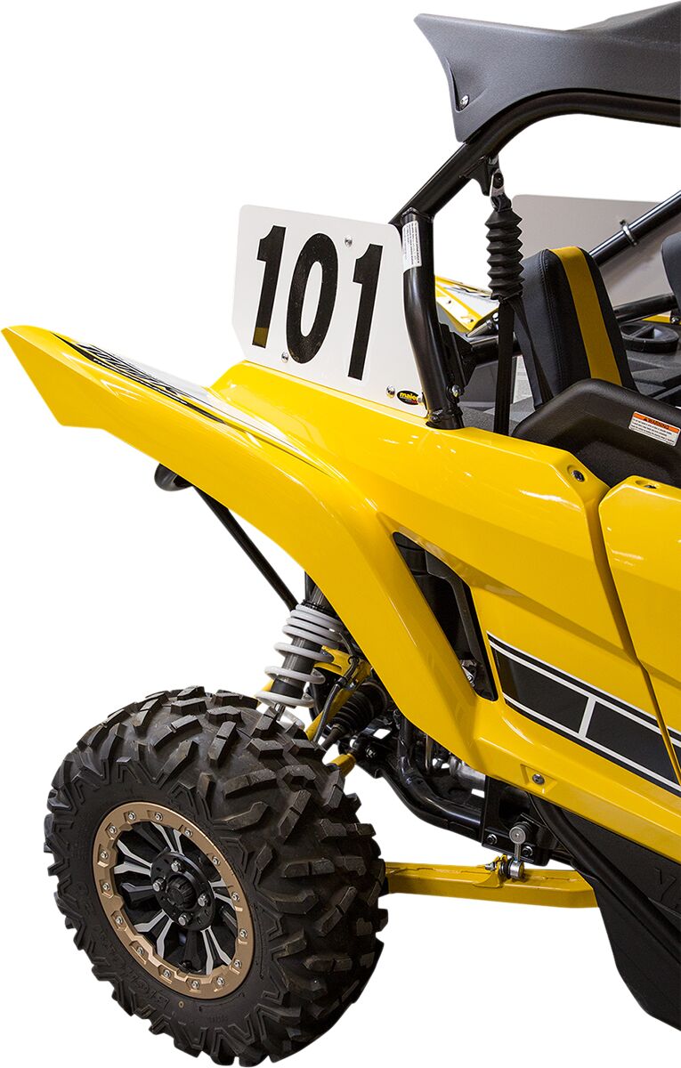 Replacement Number Plates White For Yamaha YXZ 1000 R 2016-2023