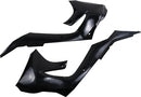 Powerflow Intake Radiator Shrouds Black For Kawasaki KX 250 2021-2024
