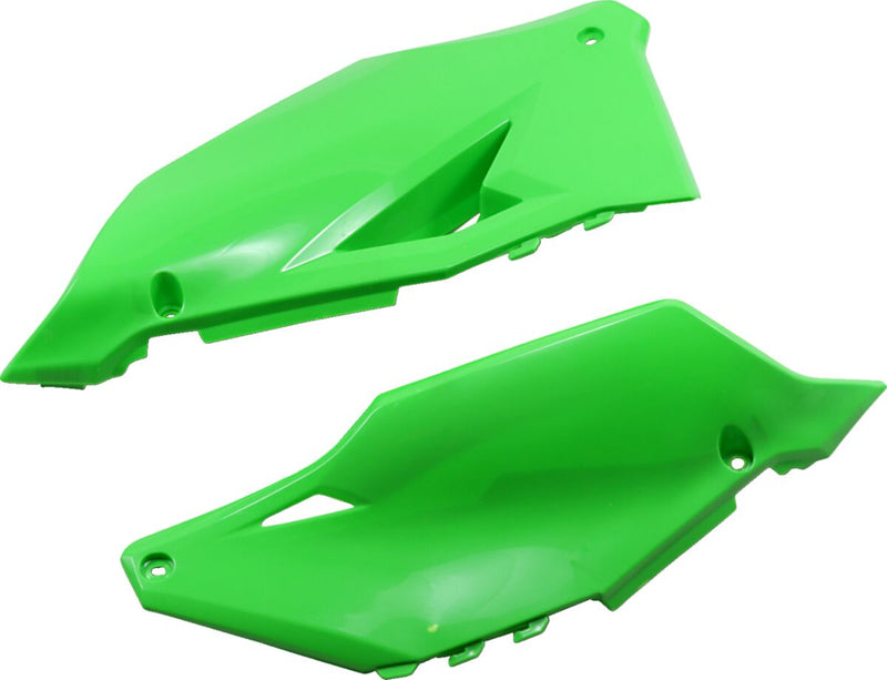 Side Number Panels Green For Kawasaki KX 250 2021-2024