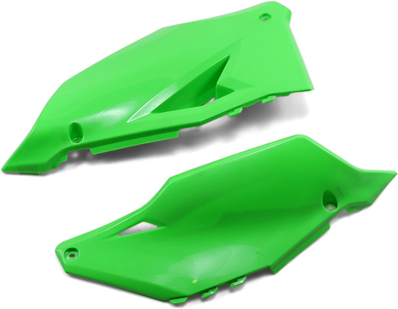 Side Number Panels Green For Kawasaki KX 250 2021-2024