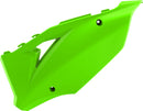 Side Panels Fluo Green For Kawasaki KX 125 M 2003-2008