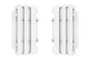 Radiator Louvers White For Kawasaki KX 250