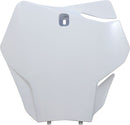 Replacement Front Number Plate White For Gas Gas EX 250 2022-2023