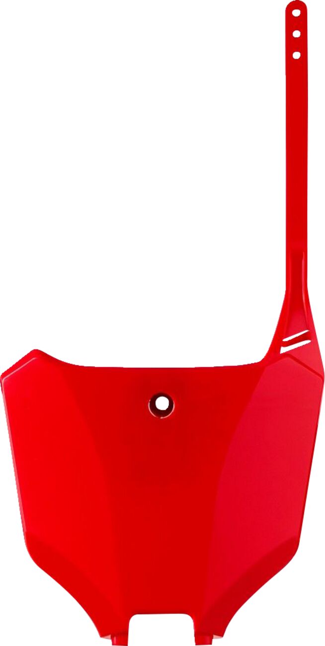 Front Number Plate CR Red / Red For Honda CRF 250 R
