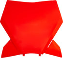 Front Number Plates Fluorescent Orange For KTM SX 125