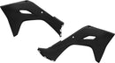 Replacement Radiator Shrouds Black For Kawasaki KX 450