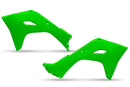 Radiator Covers Fluorescent Green For Kawasaki KX 450