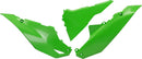 Replacement Side Panels Green For Kawasaki KX 450