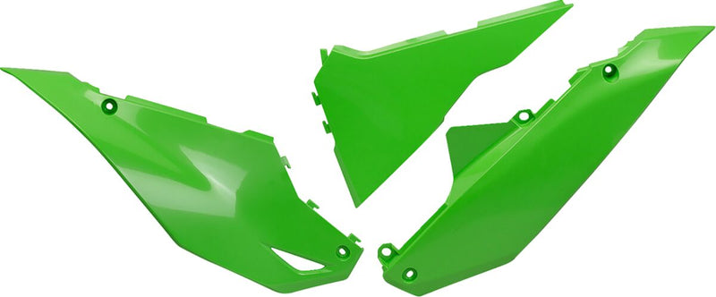 Replacement Side Panels Green For Kawasaki KX 450