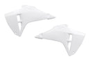 Radiator Covers For Honda White For Honda CRF 250 F 2022-2024