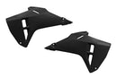 Radiator Covers For Honda Black For Honda CRF 250 F 2022-2024