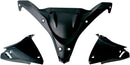 Headlight Side Plate Black