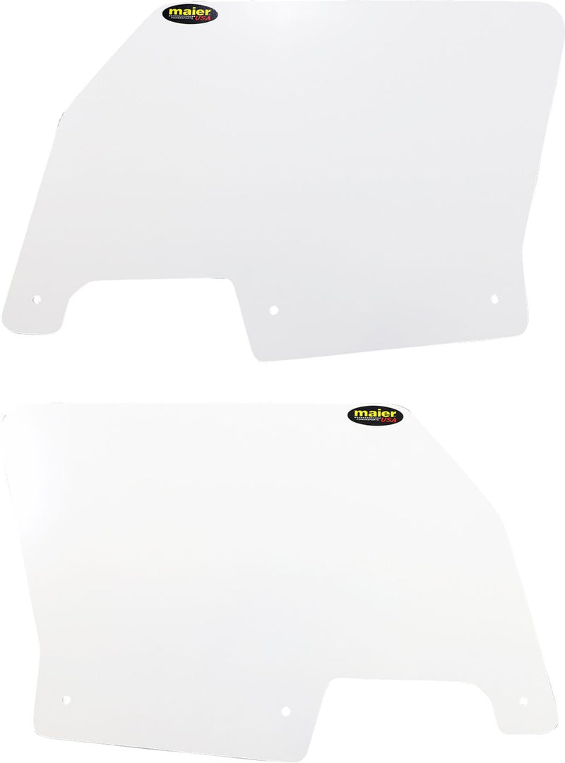 Replacement Number Plates White For Polaris RZR XP 1000 4X4 2014-2018