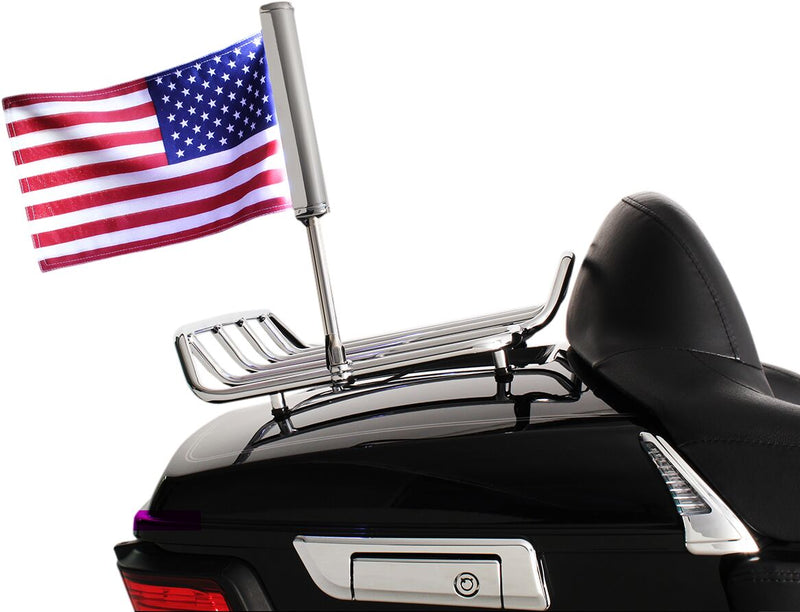 LED Flagpole Mount Chrome