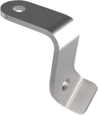 Flag Pole Mounting Kit Chrome For Harley Davidson FLHR 1690 ABS 2014-2016