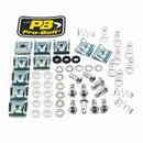 Aluminium Quick Release Studs Silver - 17 MM