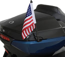 Flag Pole For Can-Am RT With US Flag Black For Can AM (BRP) SPYDER 1330 RT 2020-2023