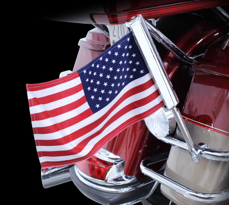 LED Flagpole Mount Black