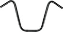 Narrow Bottom Ape Hanger Handlebar Black - 1 x 14 Inch