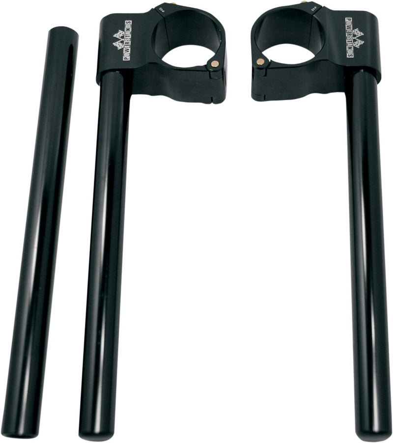 Clip-On Handlebar Anodized / Black For Aprilia RS 250 1999-2002 - 22 MM