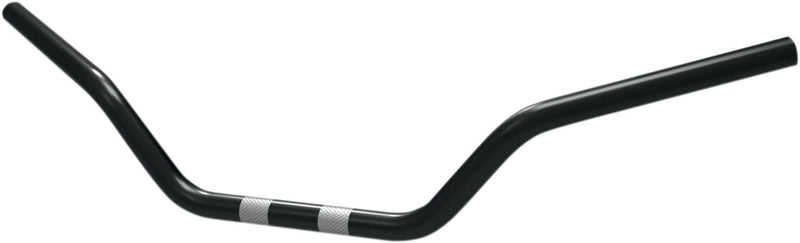 1" Handlebar Black / Gloss For Harley Davidson FLHR 1340 1994-1998 - 25.4 MM