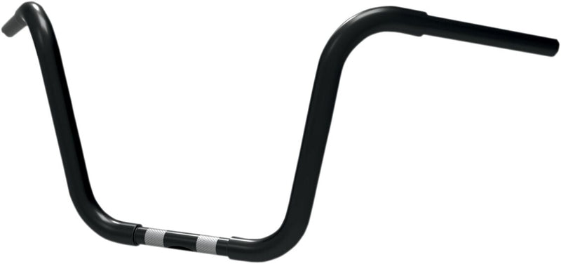 1-1/4" Fat Ape Hanger Handlebar Black / Gloss For Harley Davidson FLHR 1584 2008-2011 - 25.4 MM