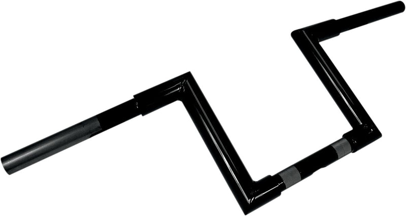 1-1/4" Old School Handlebar Black / Gloss For Harley Davidson FLD 1690 ABS - 32 MM