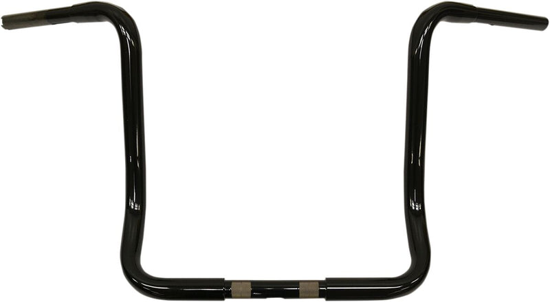 1-1/4" Touring Ape Hanger Handlebar Black / Gloss For Harley Davidson FLH 1340 - 25.4 MM