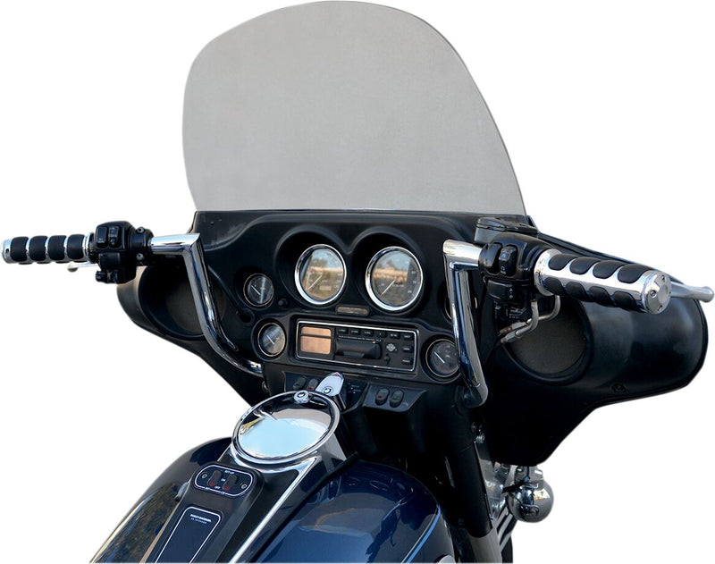 1-1/4" Twin Peaks Touring 12 Inch Handlebar Chrome For Harley Davidson FLHT 1340 - 32 MM