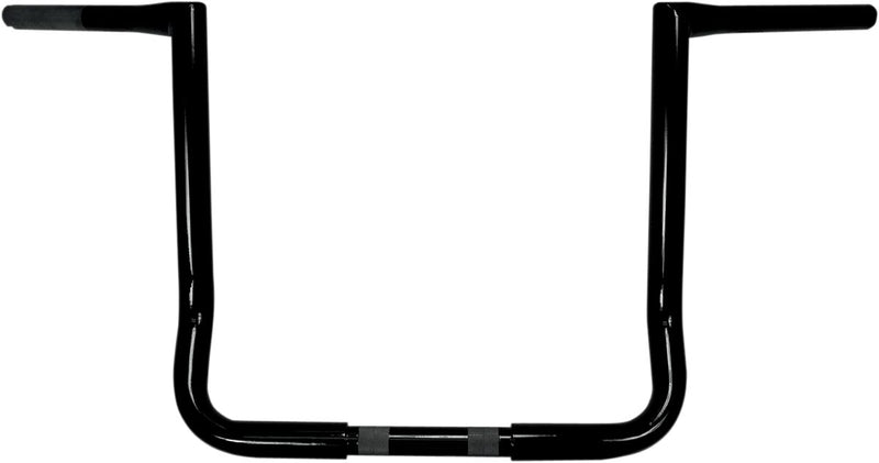 1-1/4" Twin Peaks Touring Handlebar Black / Gloss For Harley Davidson FLHT 1450 - 32 MM